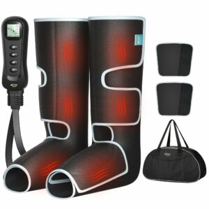 ALLJOY Leg Massager with Heat and Compression for Circulation
