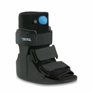 United Ortho Short Air Cam Walker Fracture Boot, Large, Black Black Large Boot product image