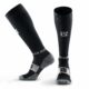 MudGear Graduated Compression Socks, Durable, Sweat-Resistant OCR Performance Socks with Cushioned Footbed, Made in USA Large Black/Gray product image