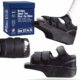 Wedge Post-Op Shoe, Medical Offloading Shoes for Toe Injuries, Surgical and Orthopedic Boot for Foot, Plantar Fasciitis, Bunion, Hammertoe, Broken Toe Support for Men and Women, Size S Small product image