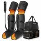 QUINEAR Leg Massager with Compression, 3-in-1 Foot Calf & Thigh Massager and Compression Therapy with Timer, Leg Massage Boots for Athletes product image