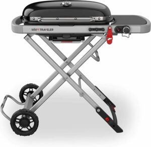 Weber Traveler Portable Liquid Propane Gas Grill