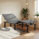Frassie Adjustable Bed Base Frame Twin XL Electric Bed Base with USB Ports Head and Foot Incline (Twin XL) product image