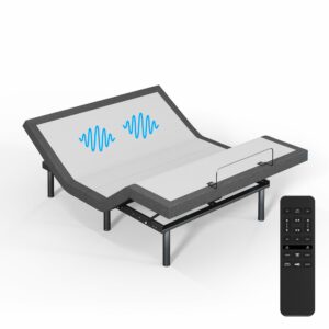 Bold City Accents Adjustable Full Bed Frame with Wireless Remote