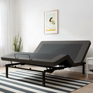 FARDLIFE Queen Adjustable Bed Frame with Wireless Remote