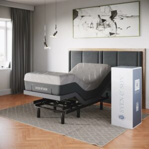 Sven & Son Classic Adjustable Bed Base Twin XL with 14-Inch Mattress
