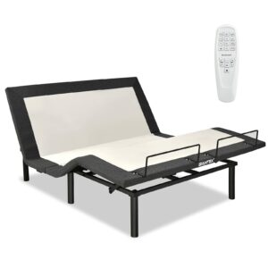 Giantex Adjustable Bed Base Queen with Remote, Zero Gravity, Massage & USB