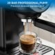 Espresso Machine, 20 BAR Pump Temperature Control, Compact Espresso Maker with Steam Milk Frother, Professional Coffee Makers for Home, Cappuccino, Latte, Gifts for Coffee Lover, Black product image
