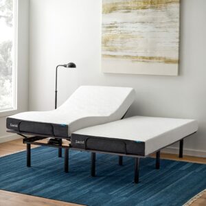 LUCID 8-Inch Twin XL Mattress with Adjustable Base