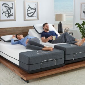 Blissful Nights Ananda 12-Inch Cal King Split Adjustable Bed