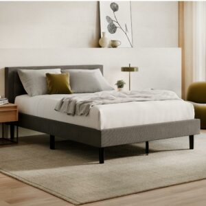 Nectar 8-Inch Legs Cal King Bed Frame & Headboard