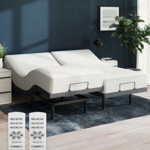 Nectar Twin XL Adjustable Base & 12" Mattress