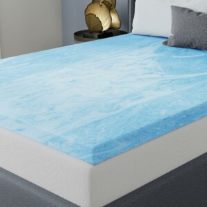 Vibe 3-Inch Gel Swirl Memory Foam Mattress Topper