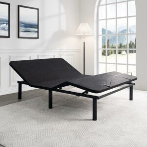 Naomi Home Serenity Full Adjustable Bed Frame with Wireless Remote