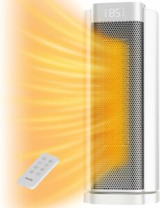AEOCKY 3rd-Gen PTC Space Heater 1500W with AI Thermostat
