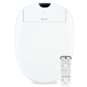 Brondell S1000-EW Swash 1000 Advanced Bidet Elongated Toilet Seat, White Elongated ‎S1000- Standard Profile
