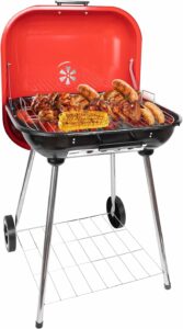 gzcmxh 22-Inch Portable Charcoal Grill with Wheels product image