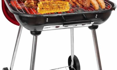 gzcmxh 22-Inch Portable Charcoal Grill with Wheels product image