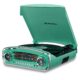 Studebaker 3-Speed Pitch Control Turntable with Bluetooth Receiver AM/FM Stereo Radio/USB Slot for MP3 Playback/Headphone and Aux in Jacks (Teal) product image
