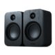 House of Marley Get Together Duo Bluetooth Bookshelf Speakers - Sustainably Crafted, Wireless Turntable Speakers, Mains Powered or 25 Hours Battery Life, AUX in - Amazon Exclusive Black Edition product image