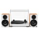 Fluance RT81 Elite High Fidelity Vinyl Turntable (White) with Ai41 Powered 5" Stereo Bookshelf Speakers (Lucky Bamboo), Diamond Stylus, Belt Drive, Built-in Preamp, 90W Class D Amplifier, Bluetooth White / Bamboo product image