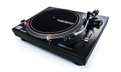 Reloop Professional Belt Drive Turntable System RP-1000-MK2, Black product image