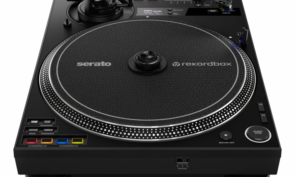 Pioneer DJ PLX-CRSS12 Direct Drive Turntable with DVS Control - Black product image