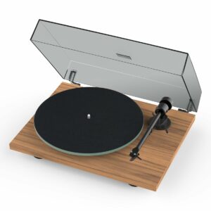 Pro-Ject T1 Evo Hi-Fi Turntable (Satin Walnut)
