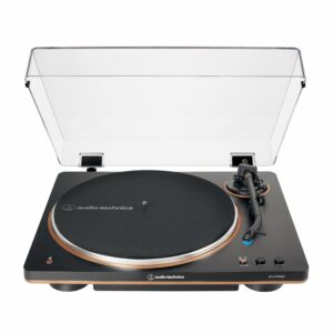Audio-Technica AT-LP70XBT Fully Automatic Wireless Turntable with Belt Drive (Black/Bronze) product image