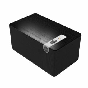 Klipsch The Three Plus Premium Bluetooth Speaker System, Turntable Ready with Phono/RCA Inputs, Bluetooth 5.3 with Up to 40 ft. of Distance, Matte Black Three Plus Matter Black product image
