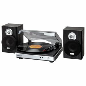 Jensen 3-Speed Turntable with Stereo Speakers product image