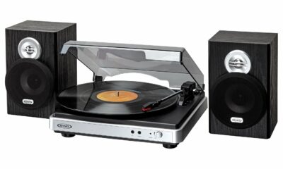 Jensen 3-Speed Turntable with Stereo Speakers product image