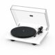 Pro-Ject Debut Carbon Evolution Audiophile Turntable with Carbon Fiber Tonearm - White Gloss Gloss White product image