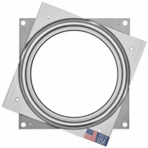 Lazy Susan Hardware, 6 inch, 500 lbs. Load Capacity, Pack of 5 Steel Lazy Susan Turntable Ball Bearing, by Woodpeckers 6" 5 product image