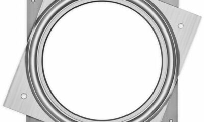 Lazy Susan Hardware, 6 inch, 500 lbs. Load Capacity, Pack of 5 Steel Lazy Susan Turntable Ball Bearing, by Woodpeckers 6" 5 product image