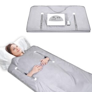 Juilsioa 71-Inch Infrared Sauna Blanket with Remote Control