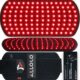 ALLOLO Red Light Therapy for Body, 16.7"*7.9" 660nm & 850nm Infrared Red Light Therapy Belt with Pulse for Back Waist, 3-in-1 LED Bead with Controller Timer, Gift for Women Men product image