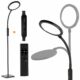 2-in-1 Light Therapy Lamp – Sun Lamp with 4 Brightness Levels, 4 Color Temperatures, Timers & Memory, Sunlight Lamp Flexible Design for Home Office 5.31 pound product image
