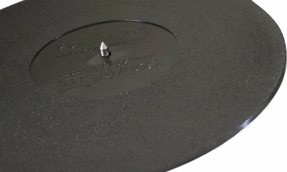 Isolate IT 3 mm Black Sorbothane Turntable Mat for DJs and Audio Professionals 3mm Black product image