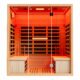 Albott Infrared Sauna 4 Person, Infrared Saunas for Home, Low EMF 2145W/110V/20A Hemlock Wood Dry Sauna with Tourmaline Foot Warmer, 7-Color Light Therapy & Ambient Light Strips, 63.2"x47.2"x75.2" Canadian Hemlock Wood 4 Person Sauna/63.2"x47.2"x75.2" product image