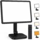 Sun Lamp, 12000 Lux UV-Free Light Therapy Lamp with 5 Adjustable Brightness Levels/6 Timer/Remote Control,180° Free Rotable Heavy Base Smart Plug for Home Office product image