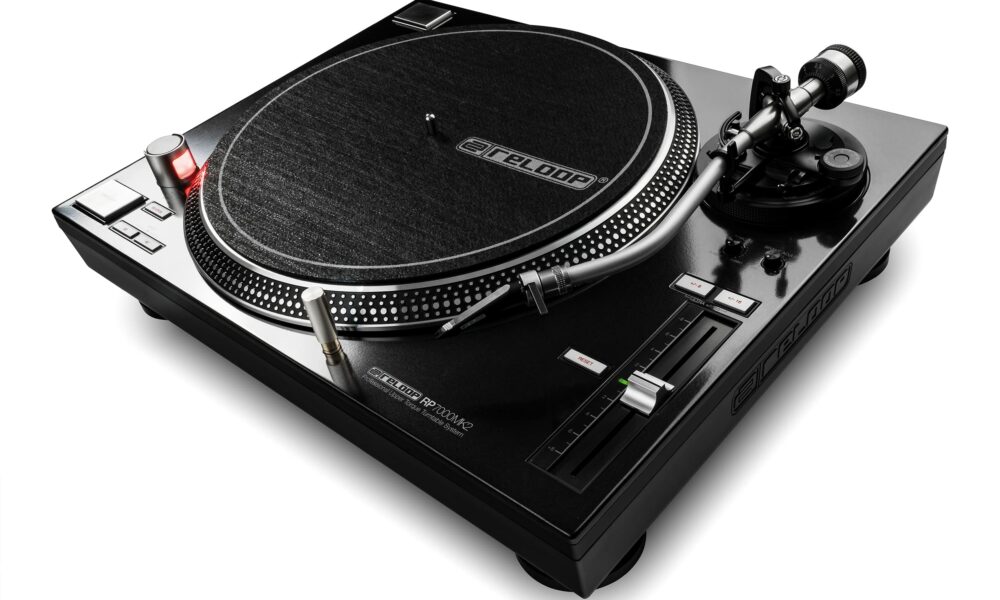 Reloop RP-7000 MK2 Professional Upper Torque Turntable System, Black product image