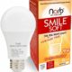 NorbSMILE Soft Full Spectrum Light Bulb. Sunlike Softer-Hue A19 Wellness LED. Boost Energy, Mood & Performance, Support Circadian Rhythm, Near-Perfect Color Rendering, Patented, US Based (1-Pack) Smile Soft 9W (1 Pack) product image