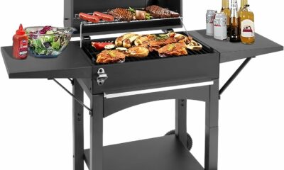 Kendane Charcoal Grill with Side Shelf 353 Sq.Inch product image