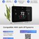 Vine Smart Thermostat for House with Nightlight, 4.3 Inches WiFi Thermostats for Home Compatible with Alexa and Google Assistant, 7day x 8period Programmable, C-Wire Required product image