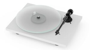 Pro-Ject T1 Turntable (Satin White)