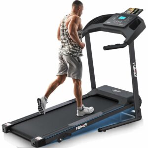 FUNMILY 3.5HP Folding Treadmill 400LB Capacity