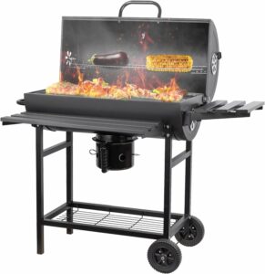 gzcmxh Charcoal Grill with Rack - Outdoor BBQ Barrel Grill (Large) product image