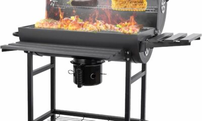 gzcmxh Charcoal Grill with Rack - Outdoor BBQ Barrel Grill (Large) product image