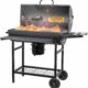 gzcmxh Charcoal Grill with Rack - Outdoor BBQ Barrel Grill (Large) product image